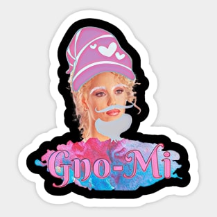 GnoMi the Showgirl Gnome Sticker